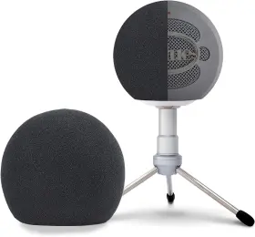 445002350365 SUNMON Pop Filter Snowball Mic Foam Wind Cover