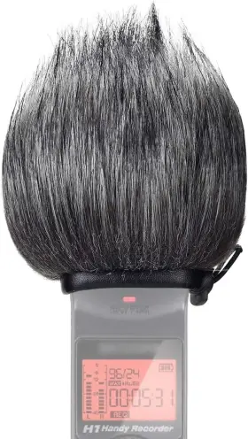 670046517253 SUNMON Furry Windscreen Muff Zoom Handy Digital