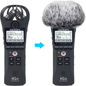 691164413258 SUNMON Microphone Windscreen Muff Zoom Handy #3