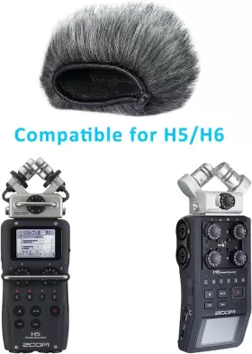 744759048455 SUNMON Windscreen Microphone Wind Muff Zoom #2