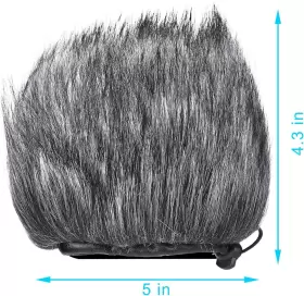 744759048455 SUNMON Windscreen Microphone Wind Muff Zoom #3