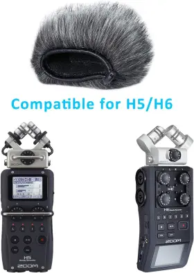 744759264749 SUNMON Windscreen Microphone Wind Muff Zoom #2