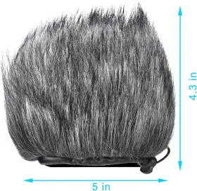 744759264749 SUNMON Windscreen Microphone Wind Muff Zoom #3