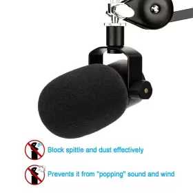 793740656445 SUNMON Podmic Pop Filter Windscreen Mic Foam #2