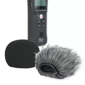 793740658876 SUNMON Zoom Recorder Foam Deadcat Pop Filter Fur #2