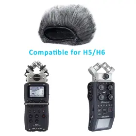 793740658906 SUNMON Windscreen Microphone Wind Muff Zoom Fur #2