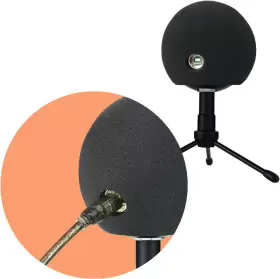 8541753668 SUNMON Snowball Pop Filter Windscreen Mic Foam #2