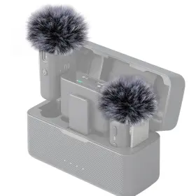 DJIW2 SUNMON Dji Mic Windscreen Furry Foam Wireless