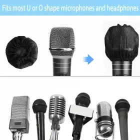 726084734593 SUNPRO Microphone Covers Disposable Clean Odor #2