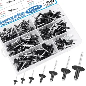 SU-03-BK SUNXEKE Pop Rivets Flange Kit