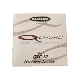 QSC-12 SUZUKI Qchord Card Platinum Chartbuster Song Cartridge