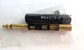 M642-2-1 SWITCHCRAFT Adc Plug Stereo Set Nos