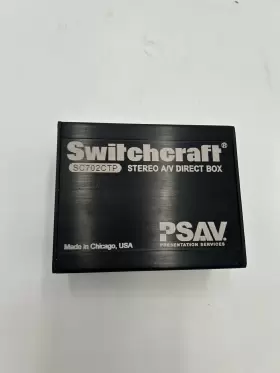 SC702CTP SWITCHCRAFT Passive Box