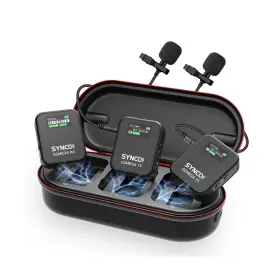 VNUSY-G2A2PRO-MAX-BKUS SYNCO Wireless Microphone Charging