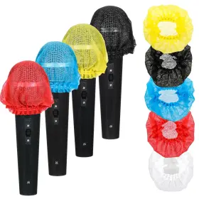 616915 SYNHHERGYX Disposable Mic Covers Multicolor Windscreen
