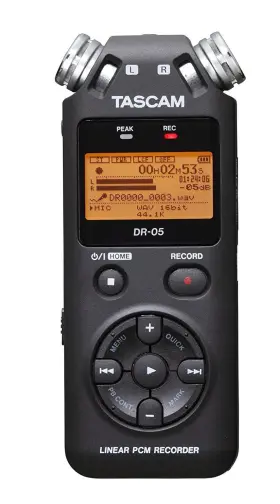 DR-05V2 TASCAM Studio Recorder