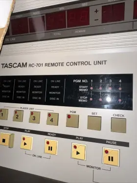 RC-701 TASCAM Remote Control Unit Box #2