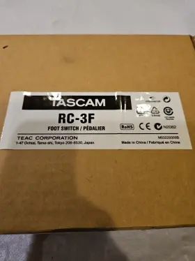 RC3F TASCAM Footswitch