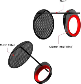 BA310 AUDIO Streamer Pop Filter Microphone Capt #3