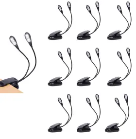 WL5110 TEECOO Pack Music Stand Musician Piano Light Clip Usb