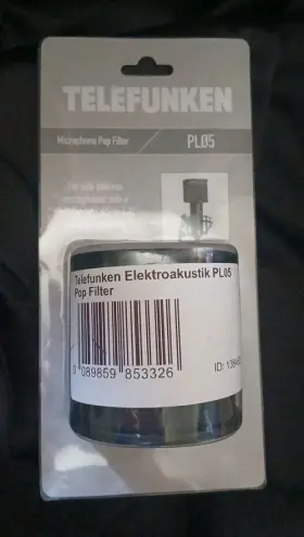 PL05 TELEFUNKEN Elektroakustik Microphone Pop Filter