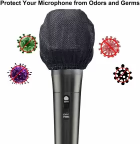 661558336999 TENGYES Pack Microphone Hygiene Covers Handheld #3