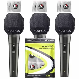 661558336999 TENGYES Pack Microphone Hygiene Covers Handheld