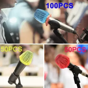 664918889043 TENGYES Pack Microphone Hygiene Covers Handheld #3
