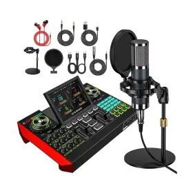 G10-T-P15 TENLAMP Podcast Microphone Sound Card Xlr Audio