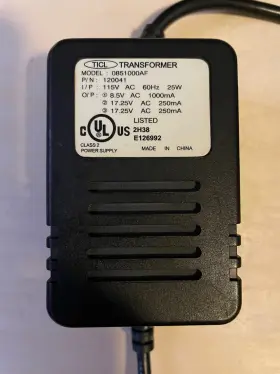 120031 TICL Antares Power Supply Adapter