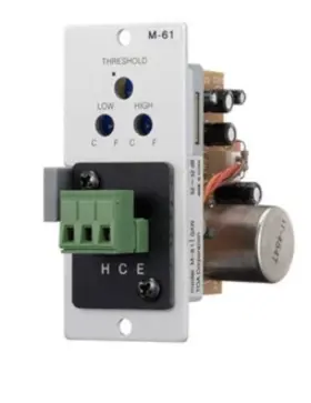 M-61F TOA Microphone Module Compressor Amplifier