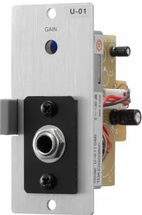 U-01P TOA Unbalanced Line Module Phone Jack Connector