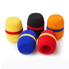 729162614022 TOPDANCHUANG Colorful Mic Covers Handheld Foam