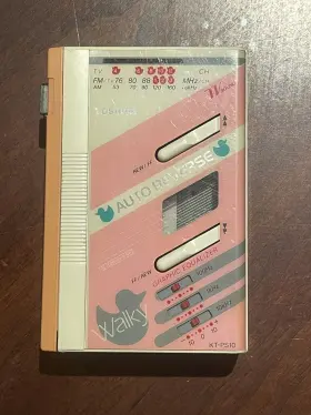 KT-PS10 TOSHIBA Walky Pink