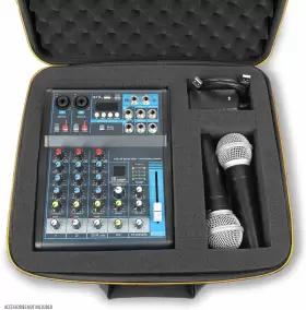 GRHLHXP100BKEW USA GEAR Audio Mixer Dj Bag Foam #2