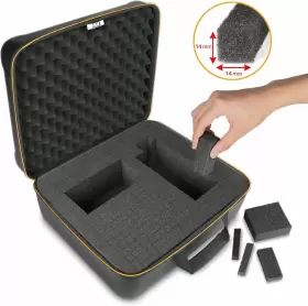 GRHLHXP100BKEW USA GEAR Audio Mixer Dj Bag Foam #3