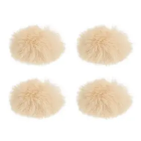 669739982157 UXCELL Furry Microphone Windscreen Khaki Pack