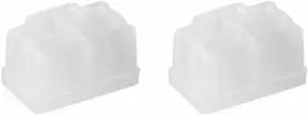 A19011700UX0093 UXCELL Silicone Protectors Ethernet Hub Port #3