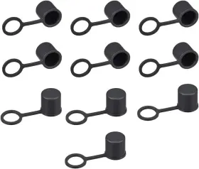 A19011700UX0135 UXCELL Bnc Silicone Protectors Cap Port Cover