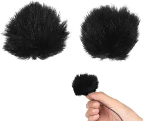 1514G382I11BNDT93F4E VAGUELLY Furry Microphone Wind Muff