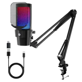 M902 VCOM Gaming Usb Microphone Condenser Dynamic Boom Arm