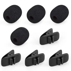 VE-HMCM-8P VEZQUA Mini Lavalier Furry Windscreen Microphone