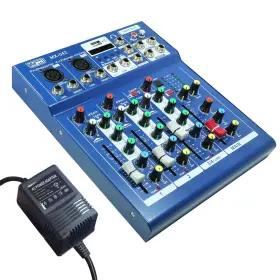MX-042 VIDPRO Audio Mixer Sound Board Console Desk Interface