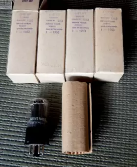6N7GT VISSEAUX Nos Gt Vacuum Tubes