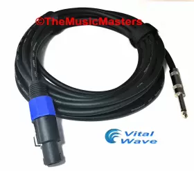 VW50SPKN14 VITAL WAVE TECHNOLOGY Speakon Male Plug Speaker Pa #3
