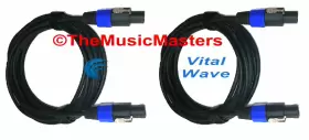 VW50SPKNMM VITAL WAVE TECHNOLOGY Speakonspeaker Cable Wire Pa #2