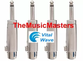 VWXLRF14M VITAL WAVE TECHNOLOGY Xlr Mono Male Microphone Mic