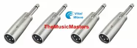 VWXLRM14M VITAL WAVE TECHNOLOGY Xlr Mono Male Microphone Mic