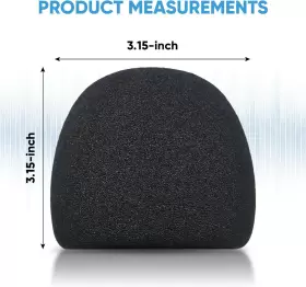 FW-01 VOCALBEAT Foam Windscreen Yeti Microphone Pop Filter Sp #2