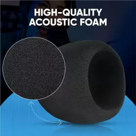 FW-01 VOCALBEAT Foam Windscreen Yeti Microphone Pop Filter Sp #3